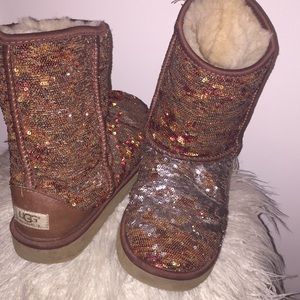 Sequin Ugg Boots
